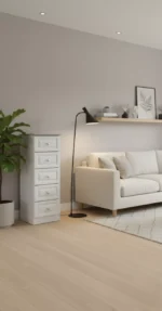 Trufflestone 5-Drawer Locker: Grey Truff Bard and Steel Fusion