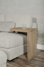 Falun Drinks Table Smoked Oak - Image 2