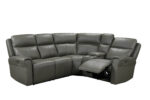 Russo Corner Group Electric Recliner (4pcs) - Stone - Image 3