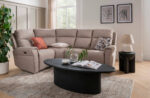 Russo Corner Group Electric Recliner (4pcs) - Stone - Image 2