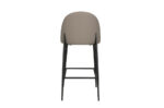Valent Leather Bar Chair Grey - Image 2