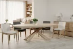 Falun Oval Dining Table Large 2350mm - Smoked Oak