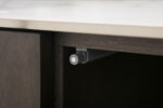 Ariya Sideboard Brown Wood & Marble Top - Image 3