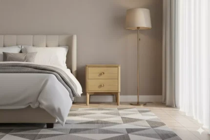 Hadley Oak Bedside Table