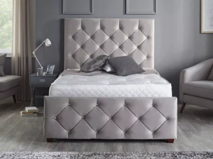 Milano Plush Bed & Frame