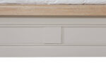 Doune 4'6 Low Footboard Bed Taupe - Image 9