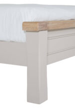 Doune 4'6 Low Footboard Bed Taupe - Image 7