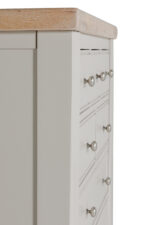Doune 8 Drawer Tall Chest Taupe - Image 8