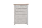 Doune 8 Drawer Tall Chest Taupe - Image 2