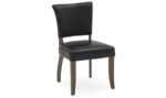 Duke Leather Dining Chair Ink Blue - Image 2