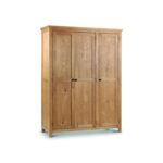 Delaney 3 Door Wardrobe Oak - Image 2