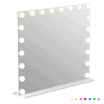 VANITII Crystal Hollywood Vanity Mirror with Bluetooth-Hollywood led strip Music Mirror - Image 13