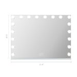 VANITII Mary Hollywood Glow Vanity Mirror with RGB - 18 Dimmable LED Bulbs - Image 8