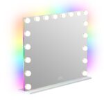 VANITII Mary Hollywood Glow Vanity Mirror with RGB - 18 Dimmable LED Bulbs - Image 7