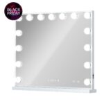 VANITII Mary Hollywood Vanity Mirror XXL - 15 Dimmable LED Bulbs