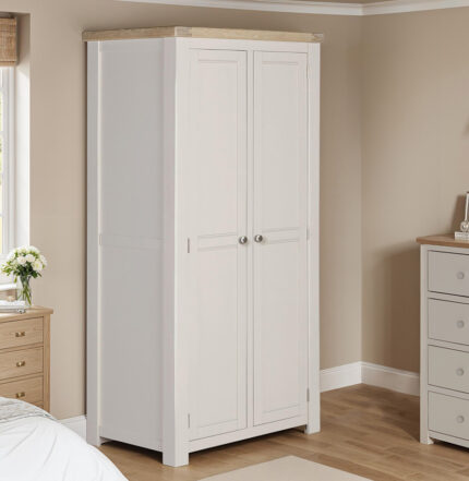 Doune 2 Door Wardrobe Taupe