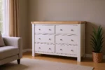 Doune 6 Drawer Dressing Chest Taupe