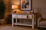 Doune Console Table Taupe