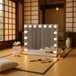 VANITII Mary Hollywood Glow Vanity Mirror with RGB - 18 Dimmable LED Bulbs