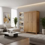 Delaney 3 Door Wardrobe Oak