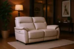Nerano 2 Seater Electric Recliner Cashmere