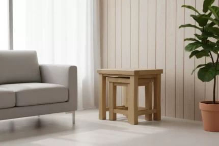 Delaney Nest of Tables Oak