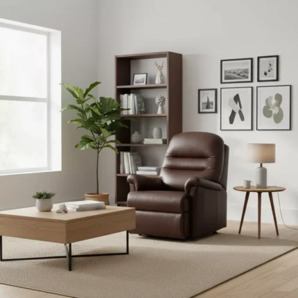 Beaumont Royale Leather Electric Riser Recliner