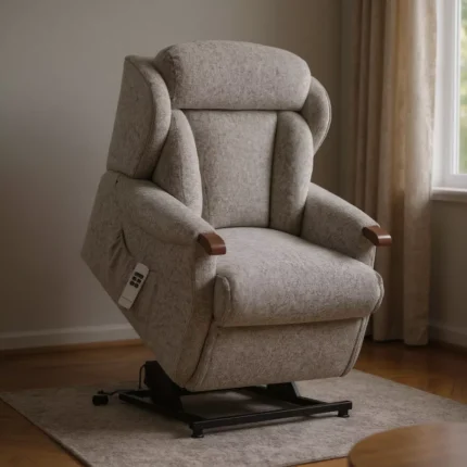Cartmel Knuckle Petite Fabric Electric Riser Recliner