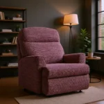 Harrow Small Fabric Fixed Chair