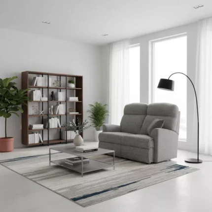 Harrow Standard Fabric Fixed 2-Seater Settee