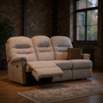 Keswick Standard Fabric Reclining 3-Seater Settee