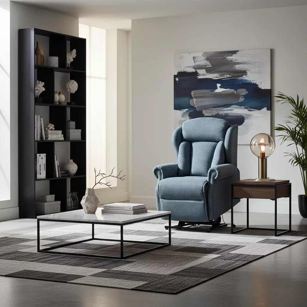 thefurniturecentre-Cartmel Small Fabric Electric Riser Recliner Cartmel Small Fabric Electric Riser Recliner - Image 1