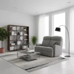 Harrow Standard Fabric Fixed 2-Seater Settee