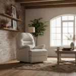 Keswick Petite Fabric Fixed Chair