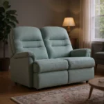 Keswick Small Fabric Fixed 2-Seater Settee