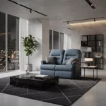 Keswick Standard Fabric Fixed 2-Seater Settee