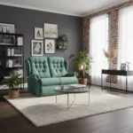 Lynton Standard Fabric Fixed 2-Seater Settee