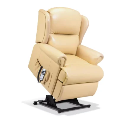 Malvern Small Leather Electric Riser Recliner