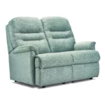 Keswick Small Fabric Fixed 2-Seater Settee - Image 2