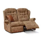 Lynton Standard Fabric Reclining 2-Seater Settee - Image 2