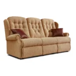 Lynton Standard Fabric Fixed 3-Seater Settee - Image 2