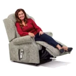 Cartmel Standard Fabric Electric Riser Recliner - Image 2