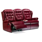 Lynton Standard Leather Reclining 3-Seater Settee - Image 2