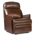 Harrow Small / Standard Leather Fixed Chair - Image 2