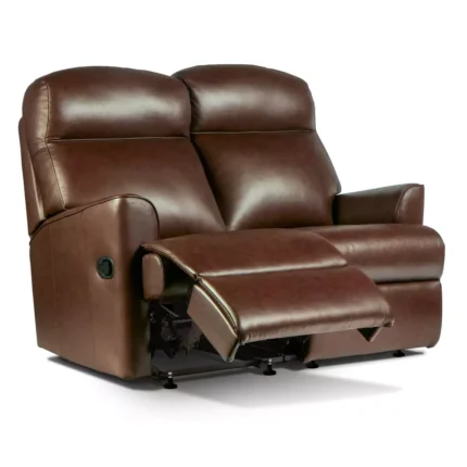 Harrow Small / Standard Leather Reclining 2-Seater Settee
