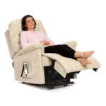 Beaumont Standard Fabric Electric Riser Recliner - Image 2