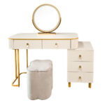Nadia Dressing Table set (White or Grey) - Image 2