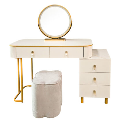 Nadia Dressing Table set (White or Grey)