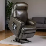 Harrow 2-motor Petite / Small / Standard Leather Electric Riser Recliner - Image 2