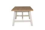 Doune Refectory Wooden Extending Dining Table 1900-2350 Taupe - Image 10